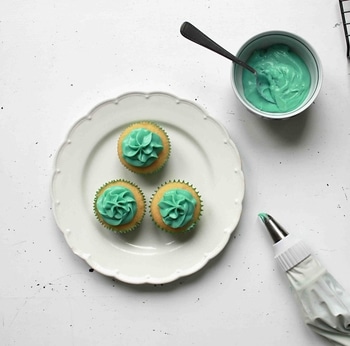 mint cupcake